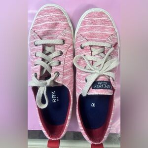 Sperry Top Sider Memory Foam Crest Vibe Painterly Red